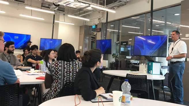 Teilnehmende des Global Fellows Program an der NTU