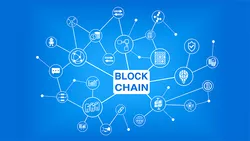 Blockchain graphic