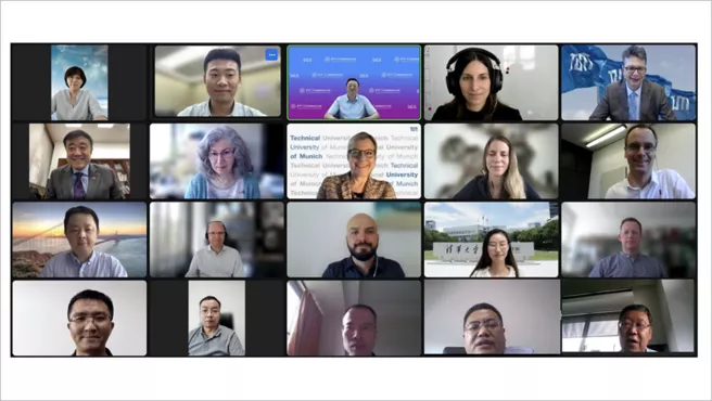 Screenshot of the participants of the virtual workshop