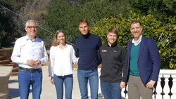 Participants of the exchange between Stanford German Student Association and members of the German Hub in San Francisco