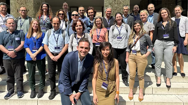 Group picture of Technion and TUM representatives 