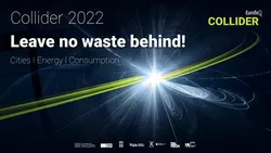 Visual zum EuroTeQ Collider 2022 an der TUM: Leave no waste behind