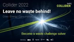 Visual zum EuroTeQ Collider 2022 an der TUM: Leave no waste behind