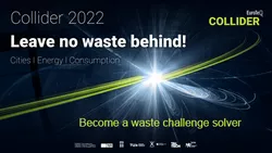 Visual on the EuroTeQ Collider 2022 at TUM: Leave no waste behind