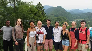TUM PREP participants visit Neuschwanstein Palace