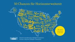 Postkarte der Fulbright-Kommission