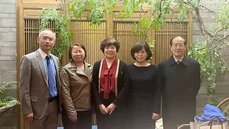 Teilnehmende des TUM Ambassador-Treffens in Peking im April 2023