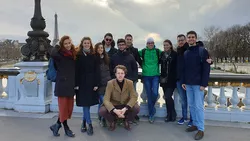 Gruppenbild der ATHENS-Teilnehmer in Paris