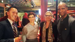 TUM representatives at the opening of DWIH in San Francisco