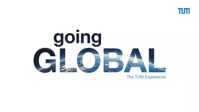 Cover of the brochure TUM Going Global