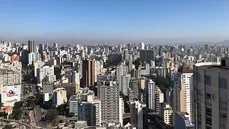COPAN building in São Paulo - view over the city center