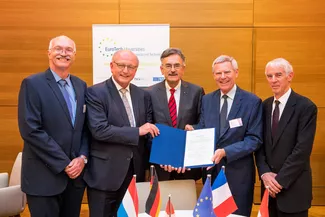 Die Präsidenten der fünf EuroTech Partneruniversitäten