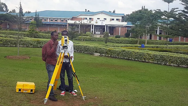 Team members of the ADLAND project in Ghana