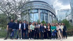 European Talent Academy: Gruppenbild der Teilnehmenden 2021/22