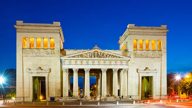 The Munich Königsplatz