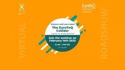 Visual for the EuroTeQ Collider webinar of the École polytechnique de Paris