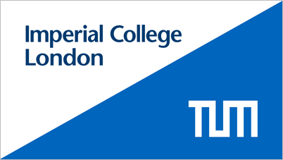Collage of logos from Imperial College London and TUM