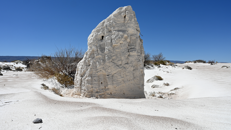 Gypsum Desert Cuatro Ciénegas in Coahuila, Mexico