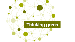 Thinking green Visual