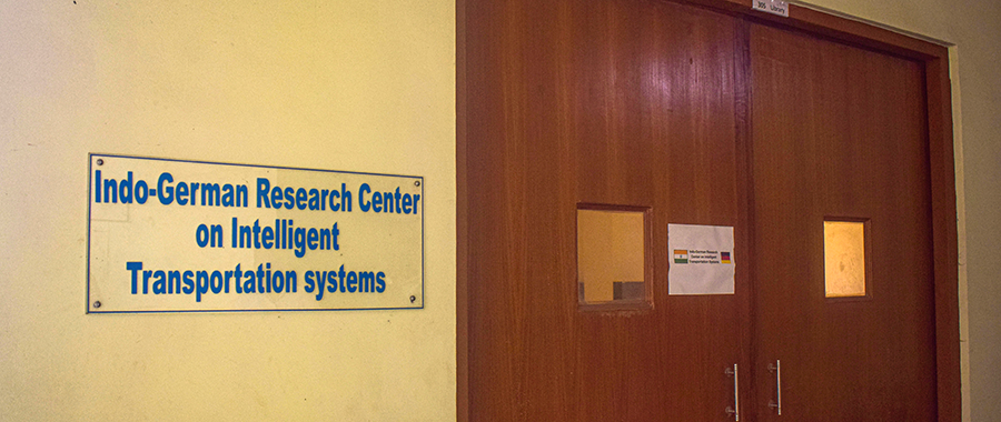 Eingang zum Indo-German Research Center am IIT Kharagpur