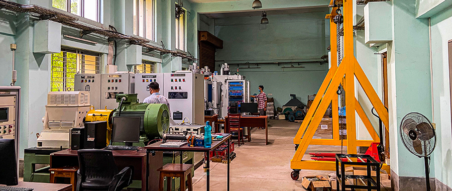 Picture shows facilities of the Indo-German Collaborative Research Center at IIT Kharagpur