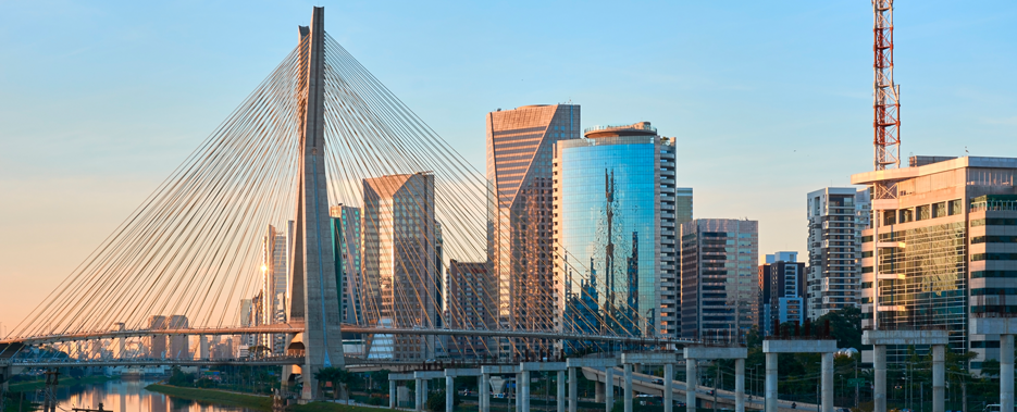 Octavio Frias de Oliveira Brücke, Sao Paulo, Brasilien 