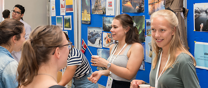 International Day 2018 am TUM Innenstadt-Campus: Studierende aus Norwegen präsentieren ihre Heimat