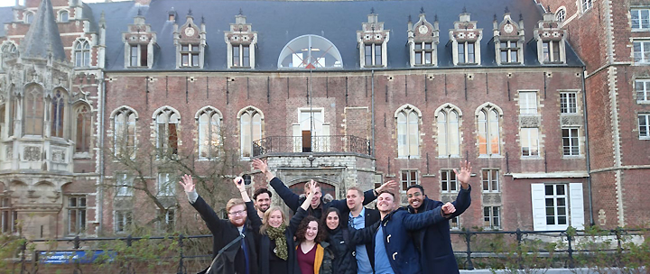 Gruppenbild der ATHENS-Week-Teilnehmenden in Leuven 2019
